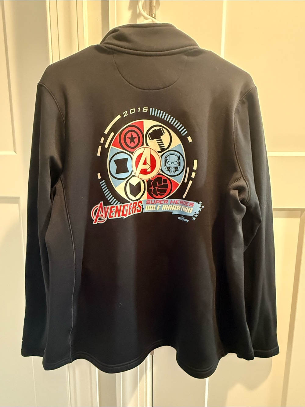 Champion runDisney 2015 Avengers Super Heroes Half Marathon Full Zip Jacket